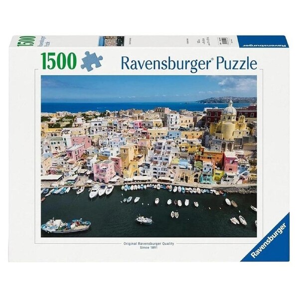 Ravensburger Colourful Procida Italy 1500 Piece Jigsaw Puzzle