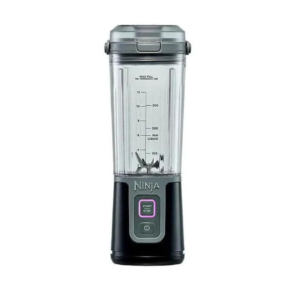 Ninja Blast Portable Blender/Black - USB-C Rechargeable - Easy Clean - Easy Open Lid - One hand operation