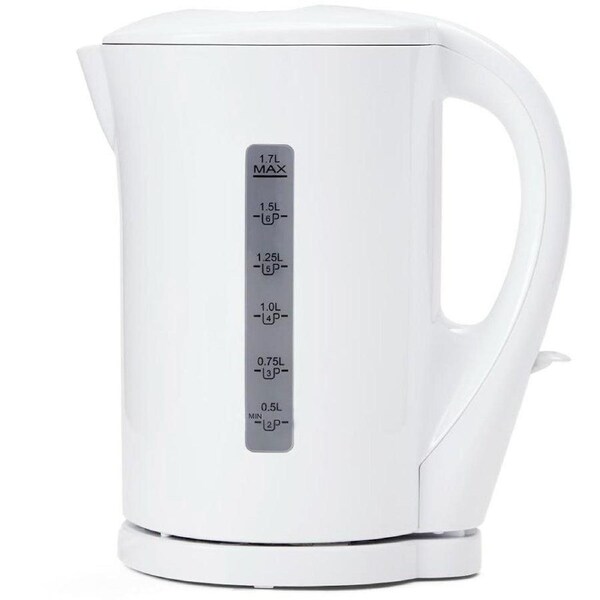 Brilliant Basic Kettle 1.7L White - Quick Boil - 2200 Watts - Auto Switch Off