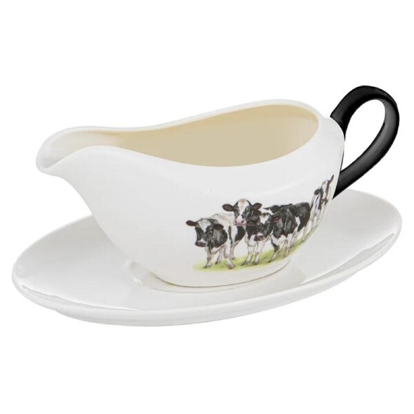 Ashdene Meet The Girls Cows Gravy Boat and Saucer 522254