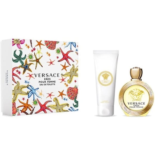 VERSACE EROS POUR FEMME 100ML GIFT SET EDT 2PC BY VERSACE