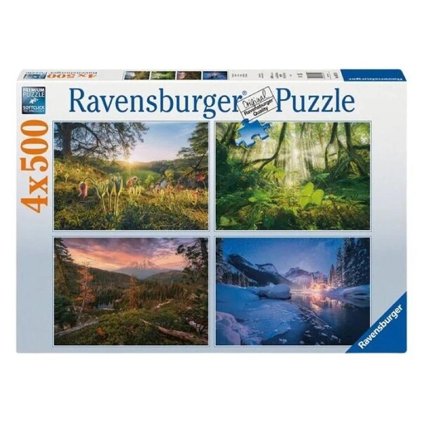 Ravensburger Four Seasons 4 x 500 Piece Jigsaw Puzzle