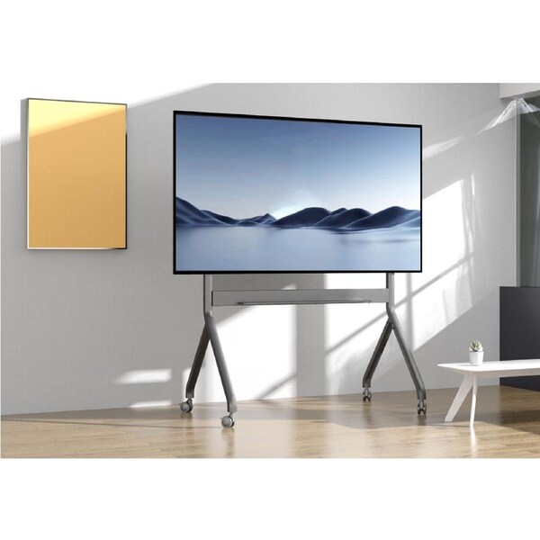 North Bayou Heavy Duty Electric Height Adjustable TV Trolley 80"-110" [P320]