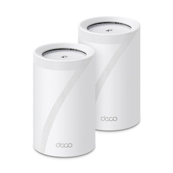 Tp-Link Deco Be14000 Mesh Wi-Fi 7 Tri-Band System, 10ge(1), 2.5ge(1), Gbe(1) 2-Pack, 3yr