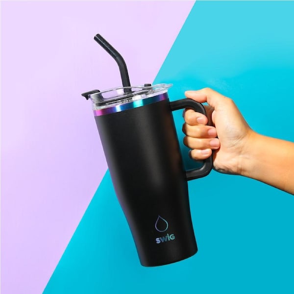 SWIG Tumbler Black 900mL