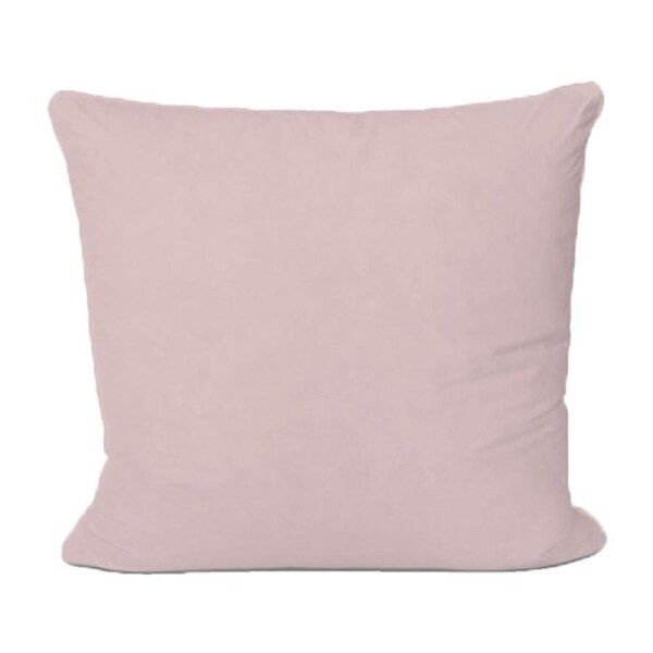 The Lighthouse Washed Cotton European Pillowcase With Double Stitch Pink