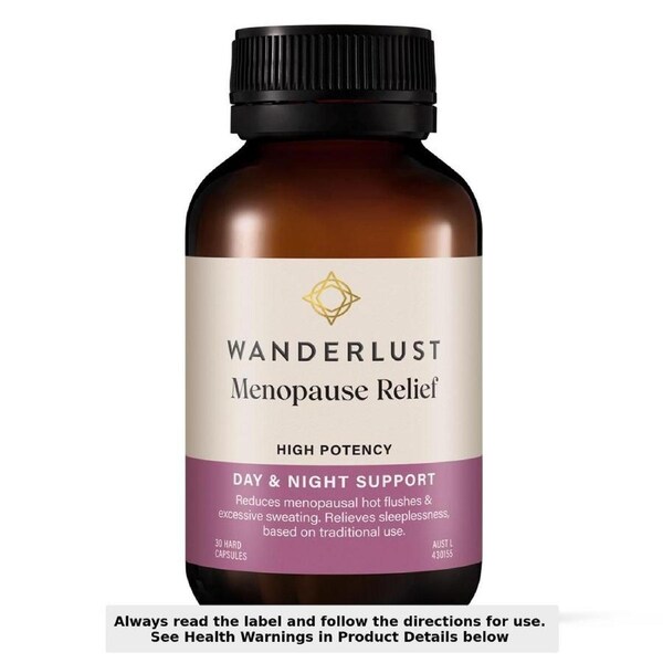 Wanderlust Menopause Relief 30 Capsules