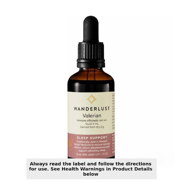 Wanderlust Valerian Drops 50ml