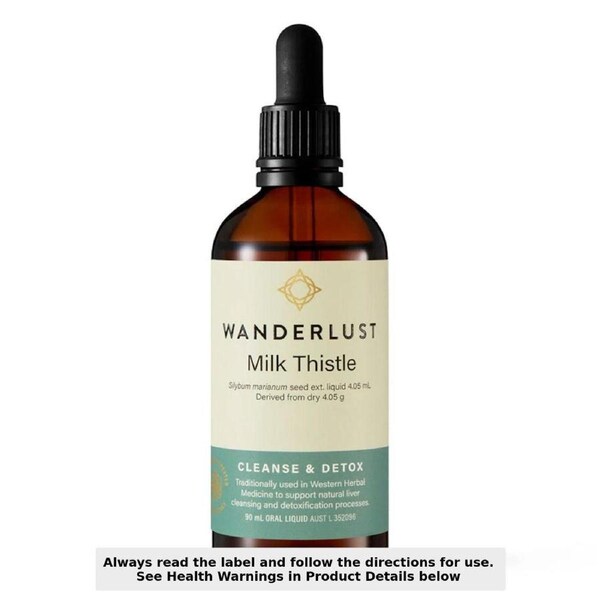 Wanderlust Milk Thistle Drops 90ml