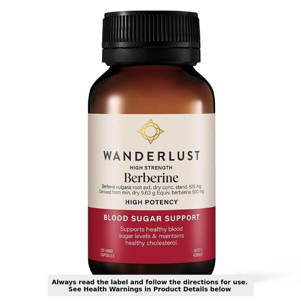 Wanderlust Berberine 120 Capsules