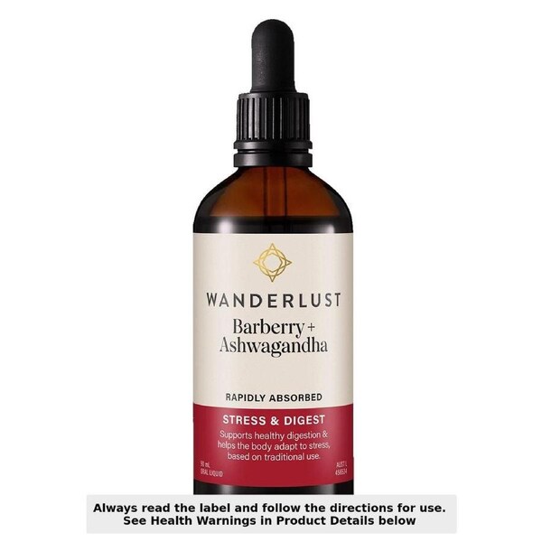 Wanderlust Barberry + Ashwagandha Liquid 90ml