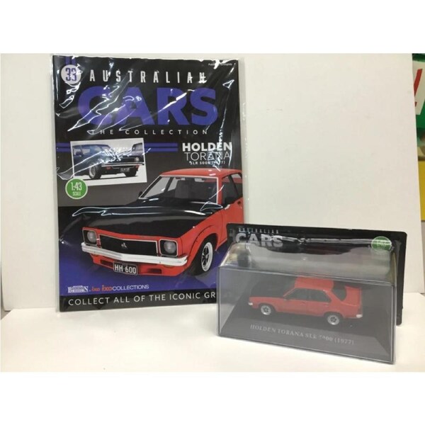 AUSTRALIAN CARS THE COLLECTION 1977 HOLDEN TORANA SLR 5000 - MAGAZINE ISSUE #33