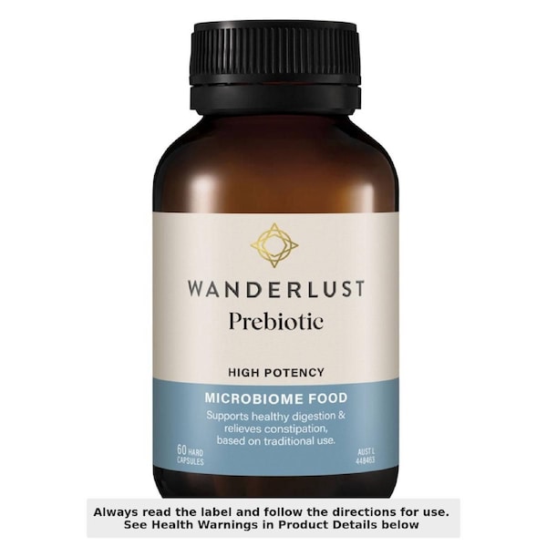 Wanderlust Prebiotic 60 Capsules