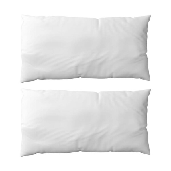 2PK The Lighthouse Washed Cotton King Pillowcase With Double Stitch White