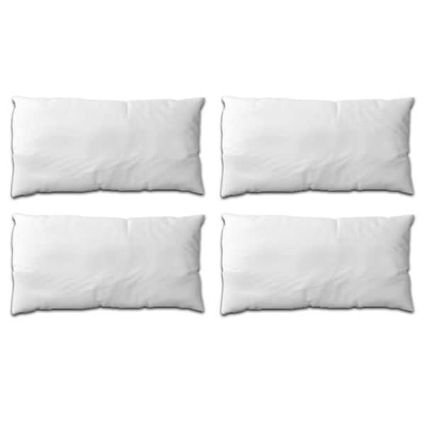 2x 2pc The Lighthouse Washed Cotton Standard Bedding Pillowcases White