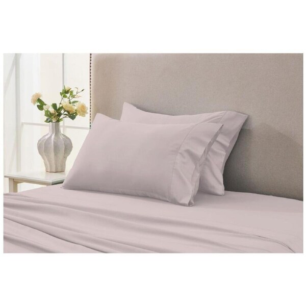 2x 2pc Grosvenor House 500TC Egyptian Cotton Standard Pillowcases Pink