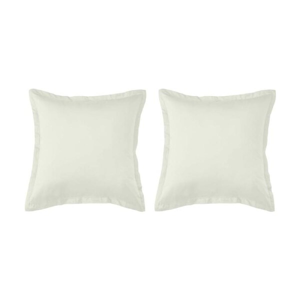 2PK Grosvenor House 500TC Egyptian Cotton Tailored European Pillowcase Taupe