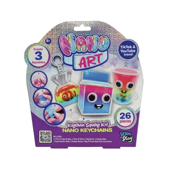 Nano Art Keychain Squishy Kit