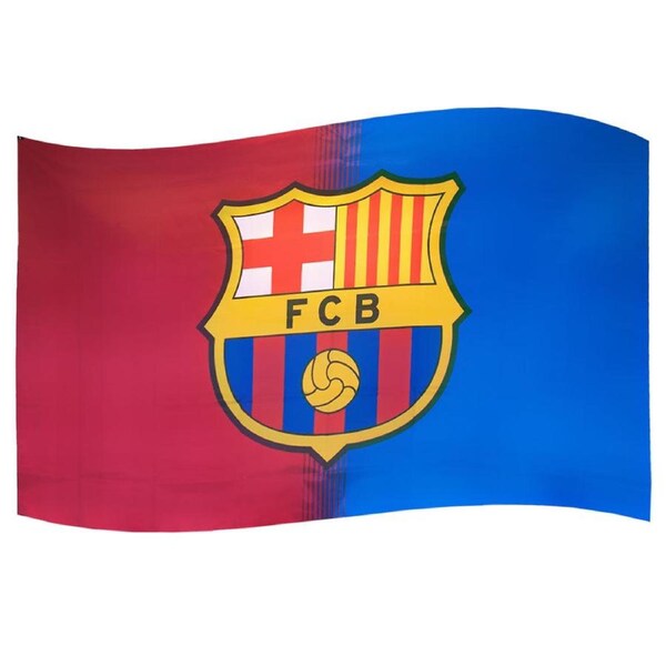 FC Barcelona Crest Flag