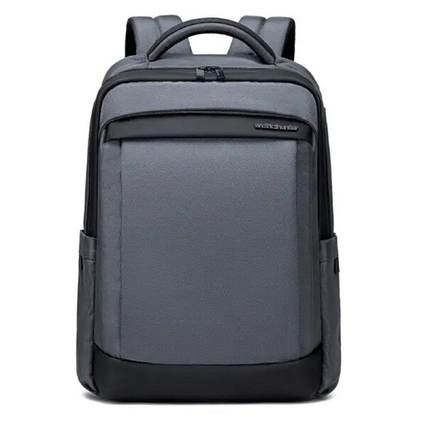 VoyagerTech Business Backpack – Lightweight Laptop Bag – Grey