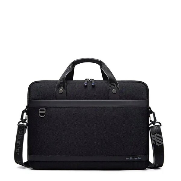 MetroTech Handbag – Slim Laptop Briefcase for Work – Black