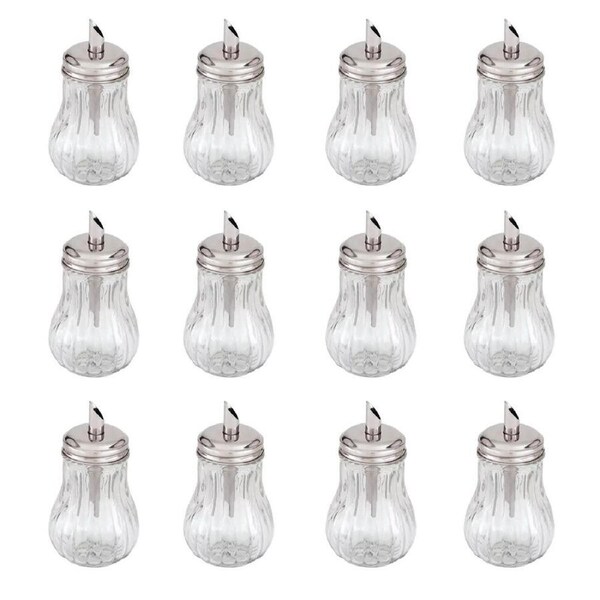 Trenton Glass Sugar Dispenser 285ml Tilt a Spoon Set of 12