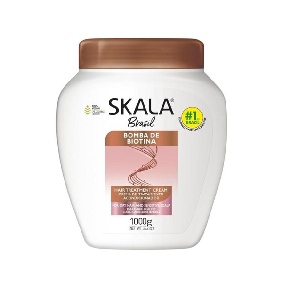 Skala Vitamin Bomb Biotin Hair Treatment Cream for Dry & Sensitive Scalp 1000g (35.2oz)