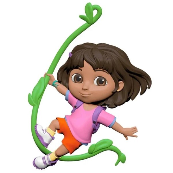 2025 Hallmark Keepsake Ornament - Dora the Explorer Swinging into Adventure