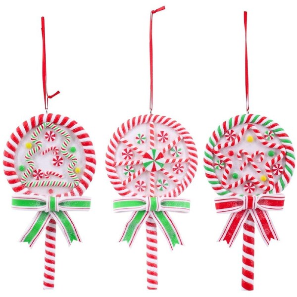 Candyland Lollipop Hanging Decoration Assorted