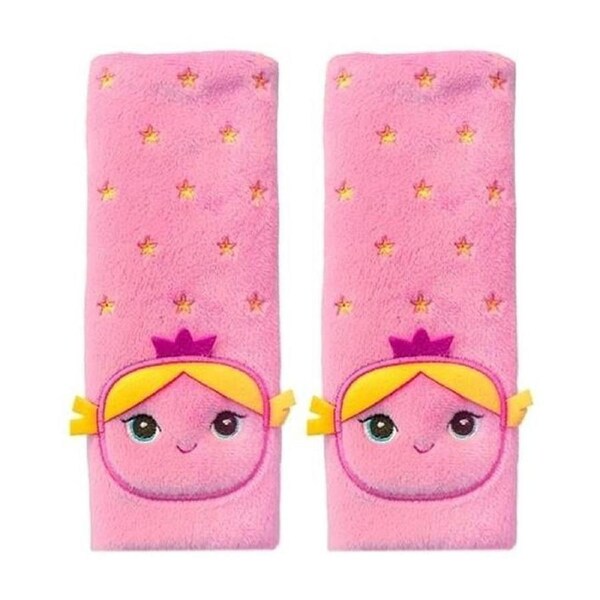 2pc Benbat Kids/Toddler Seat Belt Pals Cover Car Seat Accessory 1-4Y Pink