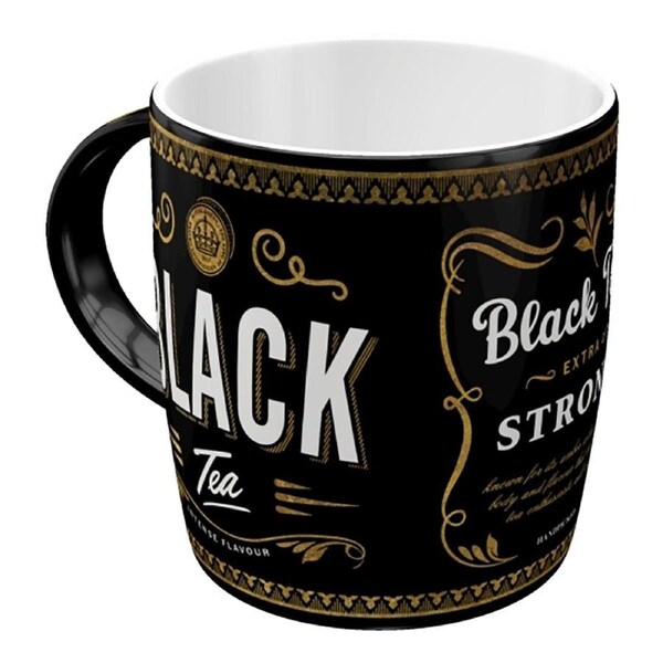 Nostalgic-Art Ceramic Coffee Mug Retro Design Black Tea 330ml