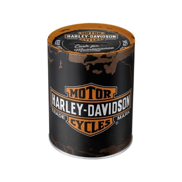 Nostalgic-Art Money Box Harley Davidson 10x10x12cm