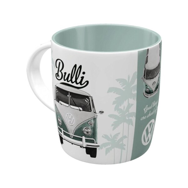 Nostalgic-Art Ceramic Mug VW Good Things Ahead You Retro Design 330ml
