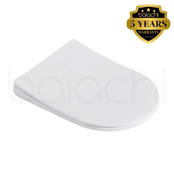 Baiachi PP Slim D Shape Toilet Seat