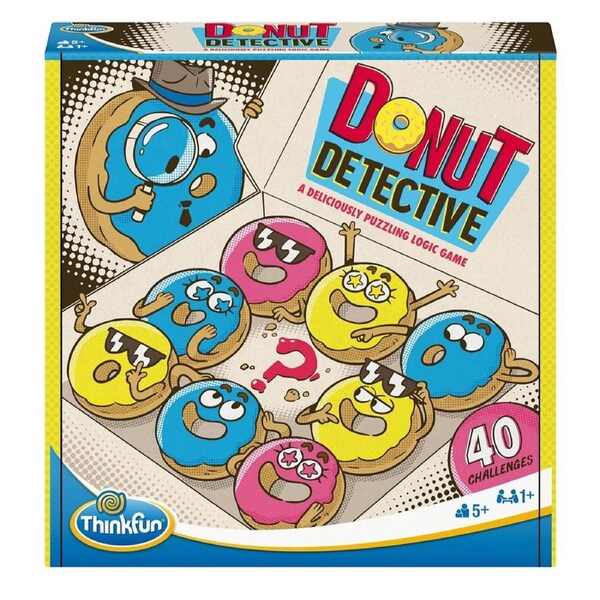 ThinkFun Donut Detective Puzzle Game