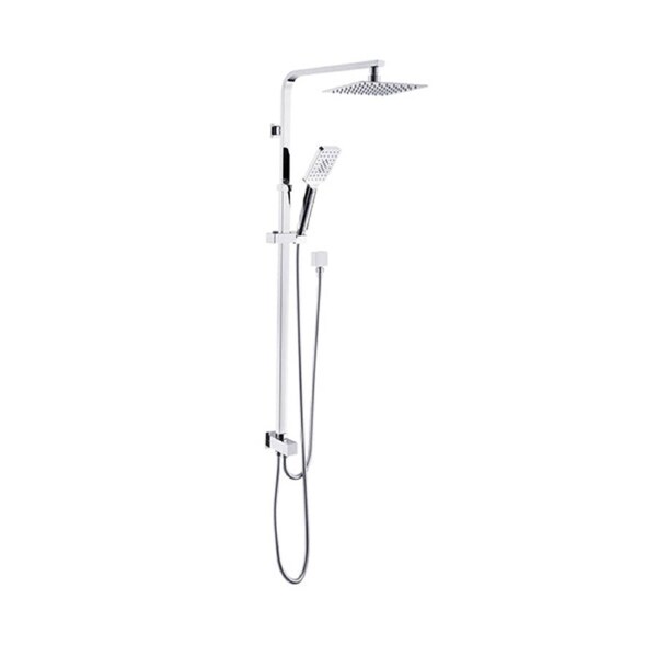8 Inch Luxury Ss304 Rain Shower Head Set With 3 Modes Handheld Sprayer