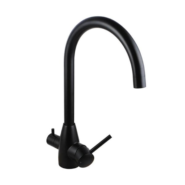 3 Ways Purified Water Kitchen Mixer Tap Kitchen Faucet Black