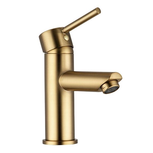 Brushed Gold Luxury Bathroom Basin Sink Mixer Tap Sink Vanity Faucets