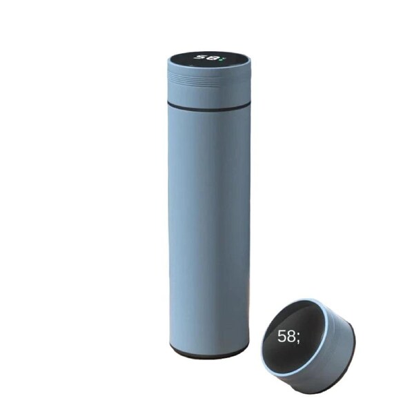 500ml Smart Thermos Bottle Blue