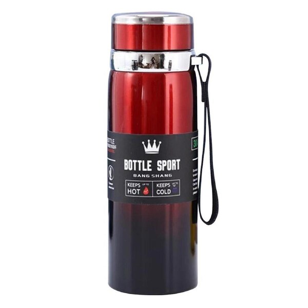 1L Thermal Water Bottle Red