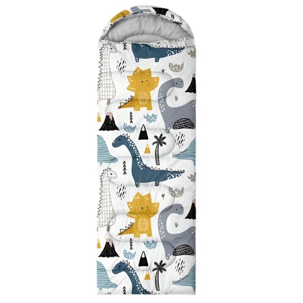 Dinosaur Camping Sleeping Bag Lightweight Warm Quilt