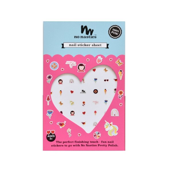 No Nasties Kids Starbright Nail Stickers