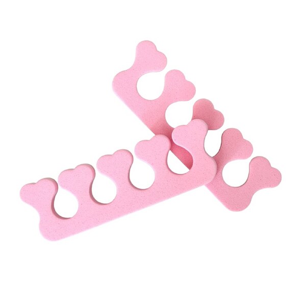 No Nasties Kids Pink Toe Separators 2pc