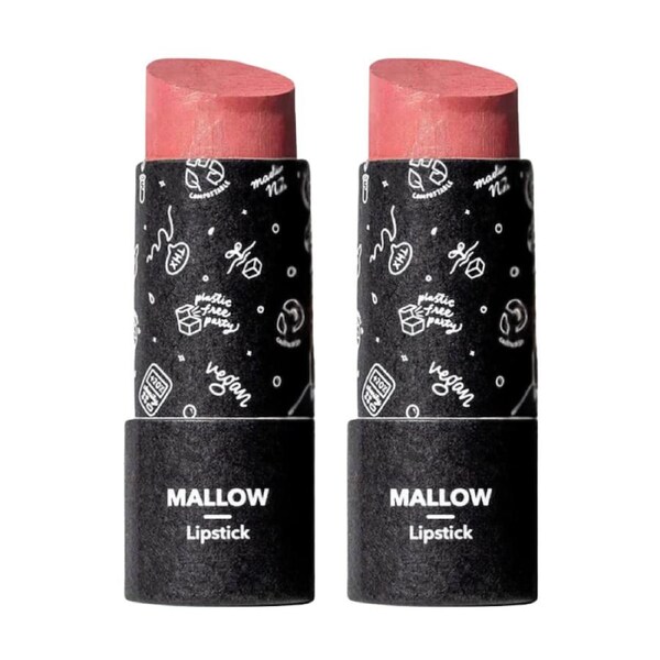 2 x ETHIQUE Lipstick 8g - Mallow Blush Pink
