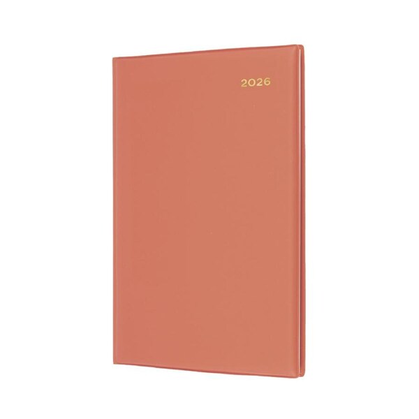 2026 Diary Collins Belmont Colours A5 Week to View Orange 387.V44