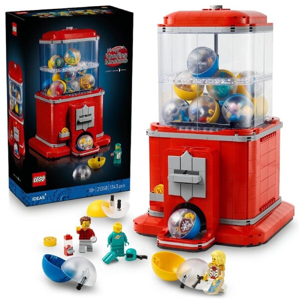 LEGO Ideas Minifigure Vending Machine (21358)