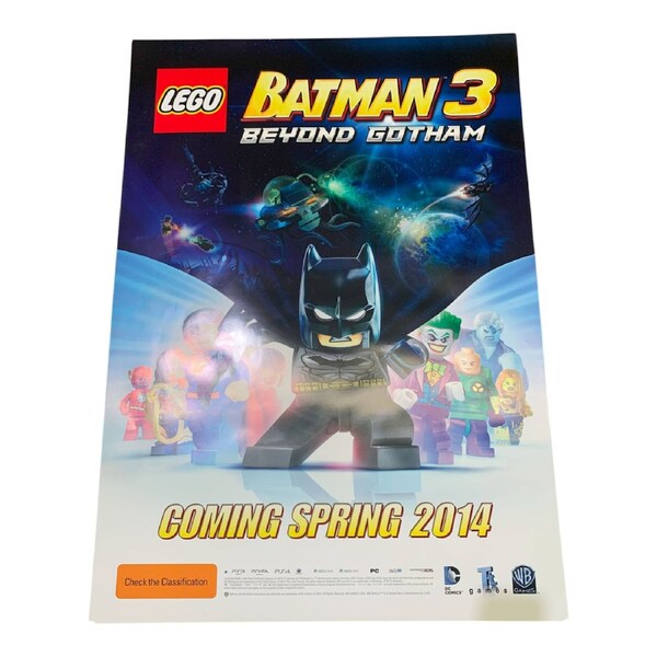 LEGO Batman 3 Beyond Gotham Official Marketing Poster