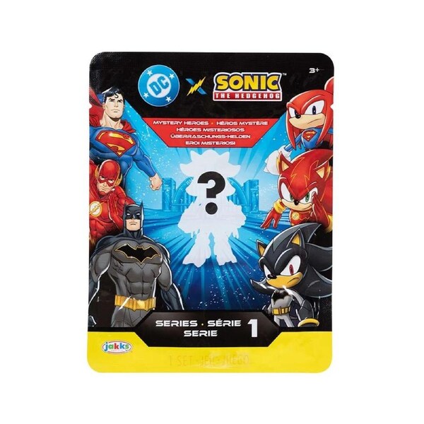 DC X Sonic the Hedgehog - Mystery Heroes Blind Box (Single Box)
