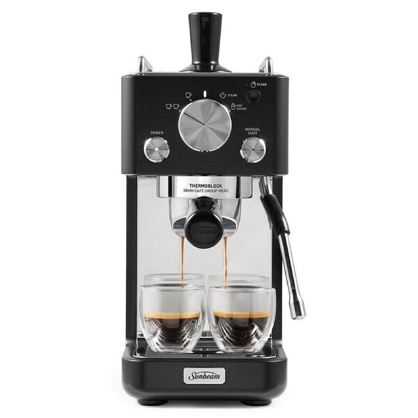Sunbeam EMM4500BK Origins Slimline Coffee Machine