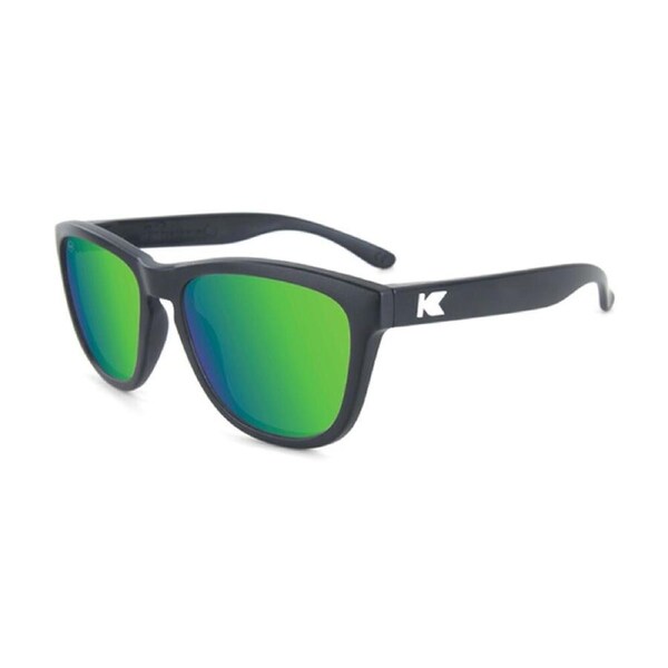 Knockaround Kids Premiums Sunglasses Polarised UV400 Black/Green Moonshine